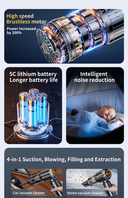 Frozari - Ultimate Cordless Vacuum Cleaner™